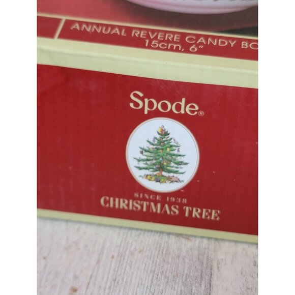 Spode Annual Revere Candy bowl 6" xmas home decor - Picture 8 of 8